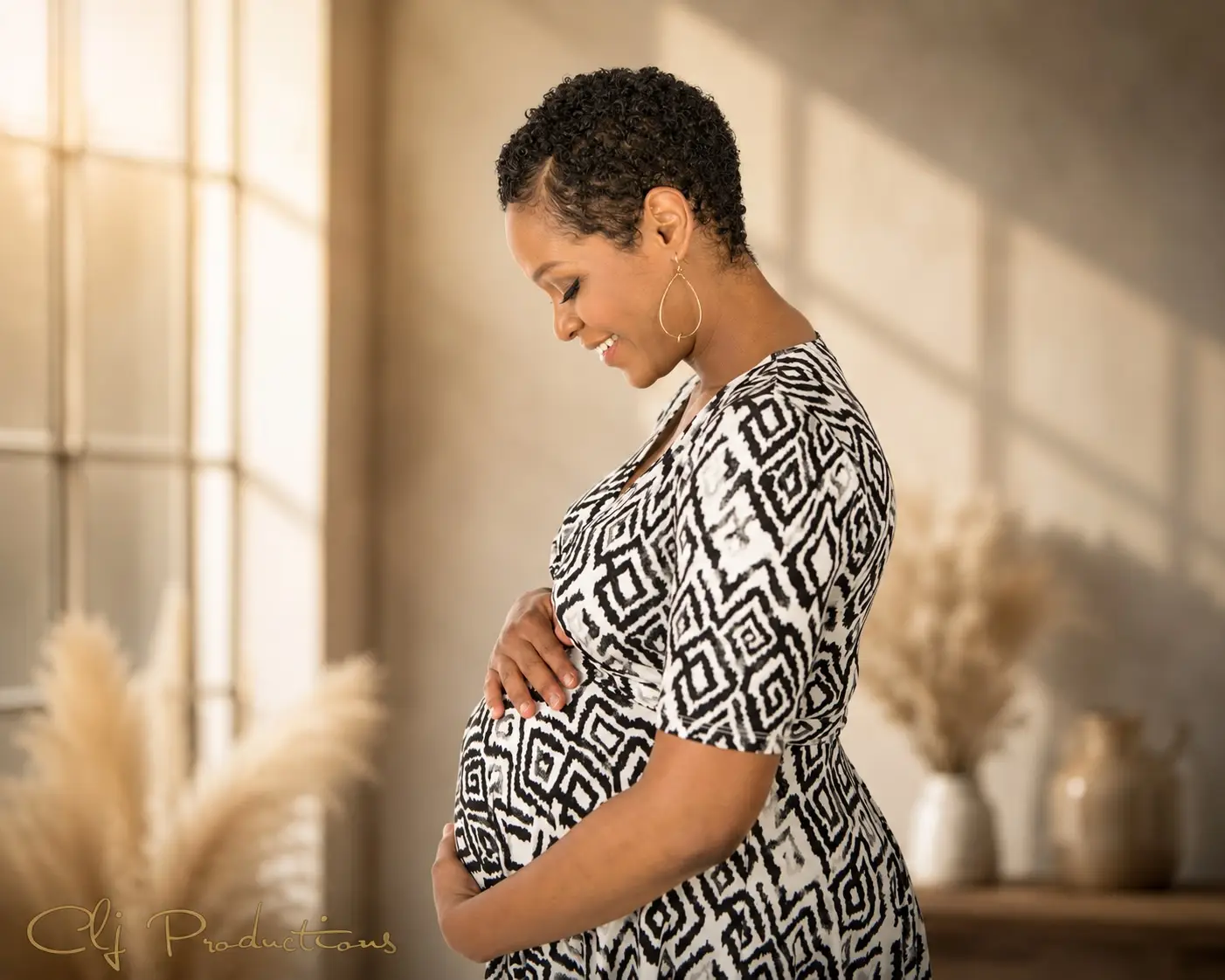 Houston maternity photography by CLJ Media Group